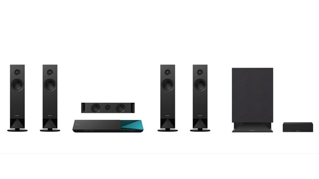 Sony BDV-N7100W 5.1 Channel 3D Blu-ray Disc Home Theater System with Wireless Rear Speakers